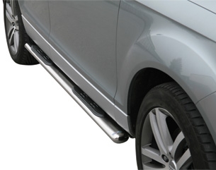 Side bars (trinbr�dder) med trin fra Mach i rustfrist�l til ML 270/400 CDI �rg. 01-05